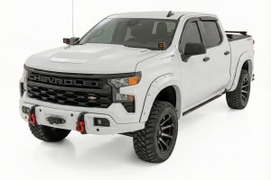 Chevrolet Silverado 1500 Bumper - Front - Rough Country - FXS - Summit White - '23-'26